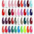 NAILCO Red Colors Series 15ML Nail Gel Polish Nail Supplies Semi Permanent For Nail Art Manicure Soak Off LED UV Hybrid Varnish