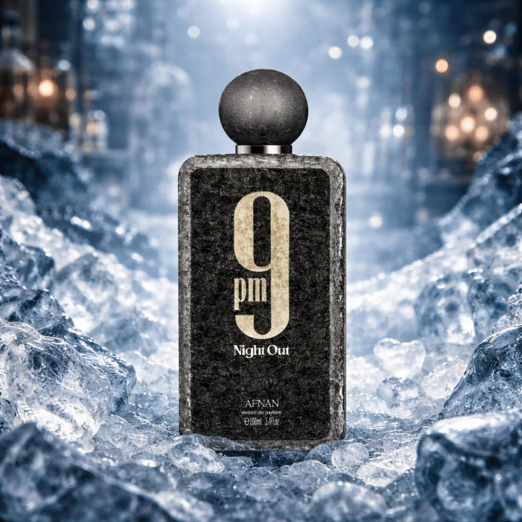 Afnan 9PM Night Out Eau de Parfum for Men Women, 100ml, Luxury Evening Scent, Summer Party, Giftable, Long-Lasting Fragrance