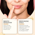 Turmeric Lip Scrub Exfoliating Remove Dead Skin Fading Fine Lines Improve Dry Softening Hydrating Smoothing Nourishing Lip Scrub