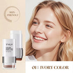 TVLV Color-Adapting 2-in-1 Foundation Stick Moisturizing Brightening Concealing With Brush Makeup Fond de teint adaptable