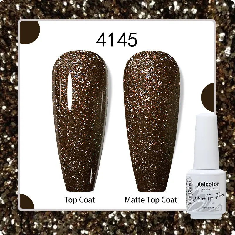 Arte Clavo 8ml HEMA TPO Free Gel Nail Polish Nail Art Manicure Semi Permanent Gel UV Hybrid Varnishes Base Top Coat Enamels New