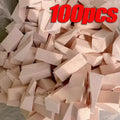 100Pcs/Set Triangle Dry Wet Use Makeup Sponge Face Foundation Concealer BB Cream Powder Blending Smearing Puff Cosmetic Tools