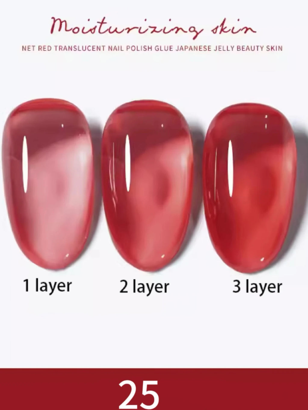 1-30pcs PSK Nude Pink Color Nail Art Ice Transparent Bare Color Nail Enamel 2026 New Net Red Popular White Gel Nail Polish