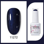Clou Beaute 15ml Red Black White Green Neon Gel Nail Polish Base Top Coat Velvet Top 400 Colors Semi Permanent Gel Nail Varnish