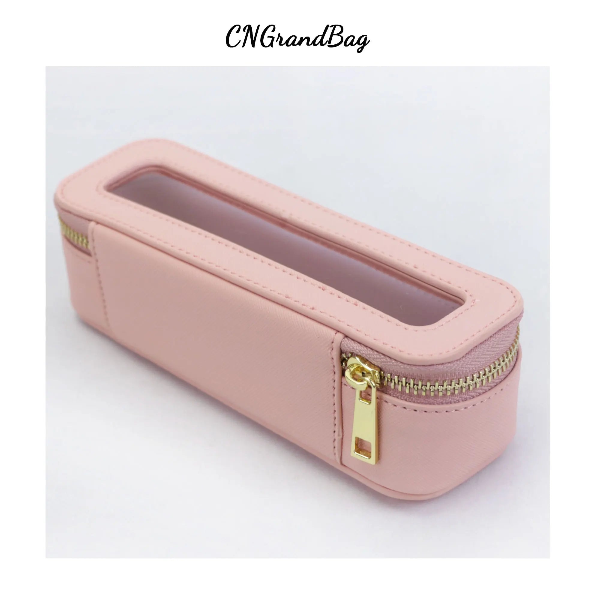 Customized Letters Colorful Classic Saffiano Portable Travel Clear PVC Cosmetic Bag TPU Wash Bag Makeup Brush Storage Bag Gift