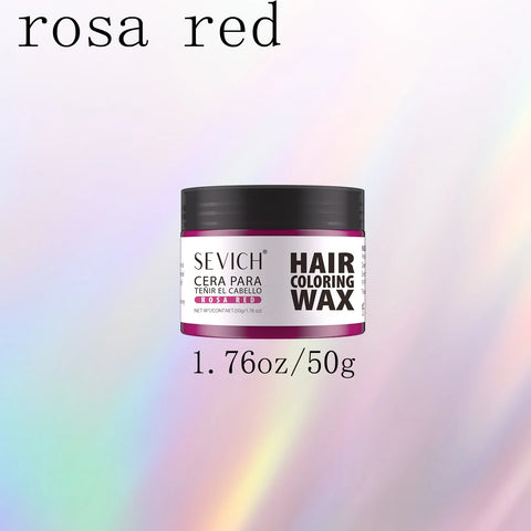 13 Colors Temporary Hair Color Wax Long Lasting Easy To Wash Hair Dye Mud Kids Diy Hair Colour Cream Party Hair Mud Hair Styling