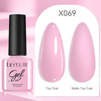 LILYCUTE  5ml Gold Sliver Metallic Liner Gel Nail Polish French Style Super Bright Mirror Pull Line Graffiti Painting Stripe Gel
