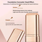 Double Headed Moisturizing Light Transparent Foundation Stick Efficient Concealer Lasting Not Taking Off Makeup Foundation Stick