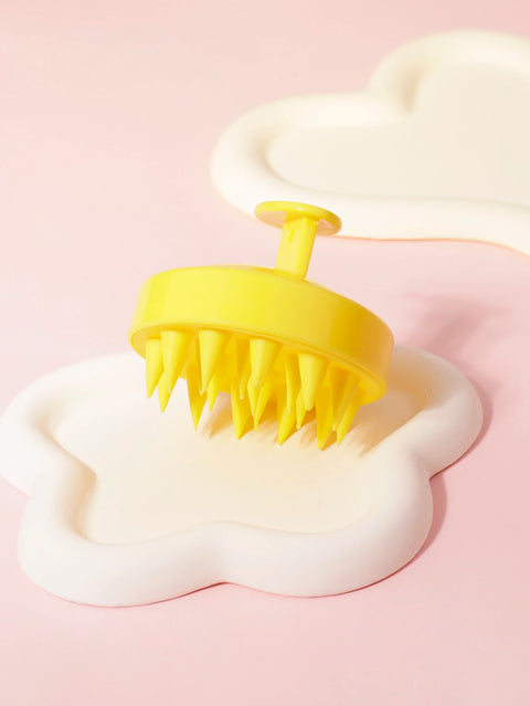 1PCS scalp massager shampoo brush, scalp cleaning brush, silicone, for dandruff removal, hair growth brush