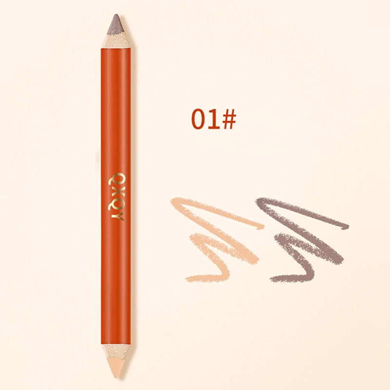 QXQY dual head contouring pen, full face contour, highlight, silky color rendering, 3D decoration stick