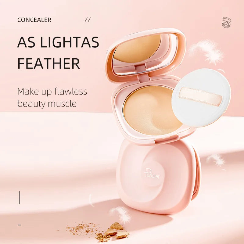 Bronzer Lasting Control Oil Pressed Setting Powder Matte Waterproof Loose Translucent Nude Face Powder Korean Makeup Cosmetics