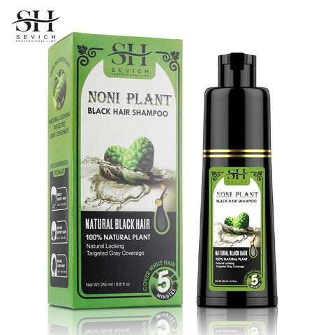 500ml Natural Herbal Hair Dye Shampoo for Hair Loss Moisturizing Hair Darkening Strengthen Magic Polygonum Multiflorum Shampoo