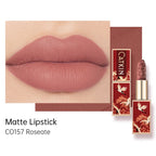 CATKIN Makeup Velvet Matte Lipstick, Hydrating Satin Long Lasting lipstick with Smooth and Creamy Texture, 3.6g