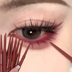 12 Colors Eyeliner Pencil Smooth Wine Red Soft High Pigment Eye Liner Pen Waterproof Matte Aegyosal Lying Silkworm Eyes Makeup