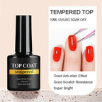 Arte Clavo Transparent Nude Pink Color Jelly Gel Nail Polish Semi Permanent 15ml Top Coat Soak Off UVLED Varnish Nail Art Design
