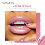 Sexy Red Nude Lipstick Waterproof Long Lasting Non-fade Matte Velvet Lip Glaze Non-stick Cup Lip Tint Women Makeup