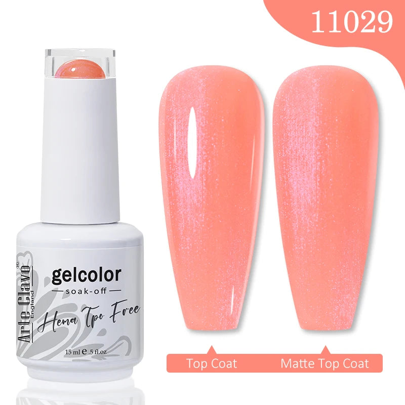 Arte Clavo Hema Free TPO Free Nail Gel Polish Nail Supplies Vernis Semi Permanent Nail Art Manicure Soak Off UV Gel Nail Varnish