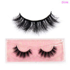 False Eyelashes 3D Mink Lashes Soft Fluffy Natural Long Fake Lashes Full Stripe False Eyelash Volume Eye Lashes for Makeup D101