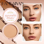 8 Colors Matte Face Pressed Powder 24 Hours Oil Control Natural Foundation Brightening Full Coverage Setting Powder Face Makeup