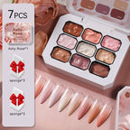 UR SUGAR 9 Colors 4 In 1 Pat Painting Gel Y2K Gradient Blush Color Semi Permanent Soak Off UV&LED Gel Nail Art Creation Salon DI