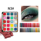 High Quality MISS ROSE 20 Colors Diamond Nude Eyeshadow Palette Make Up Pigment Silky-Smooth Matte Shimmer Eye Shadow Cosmetics