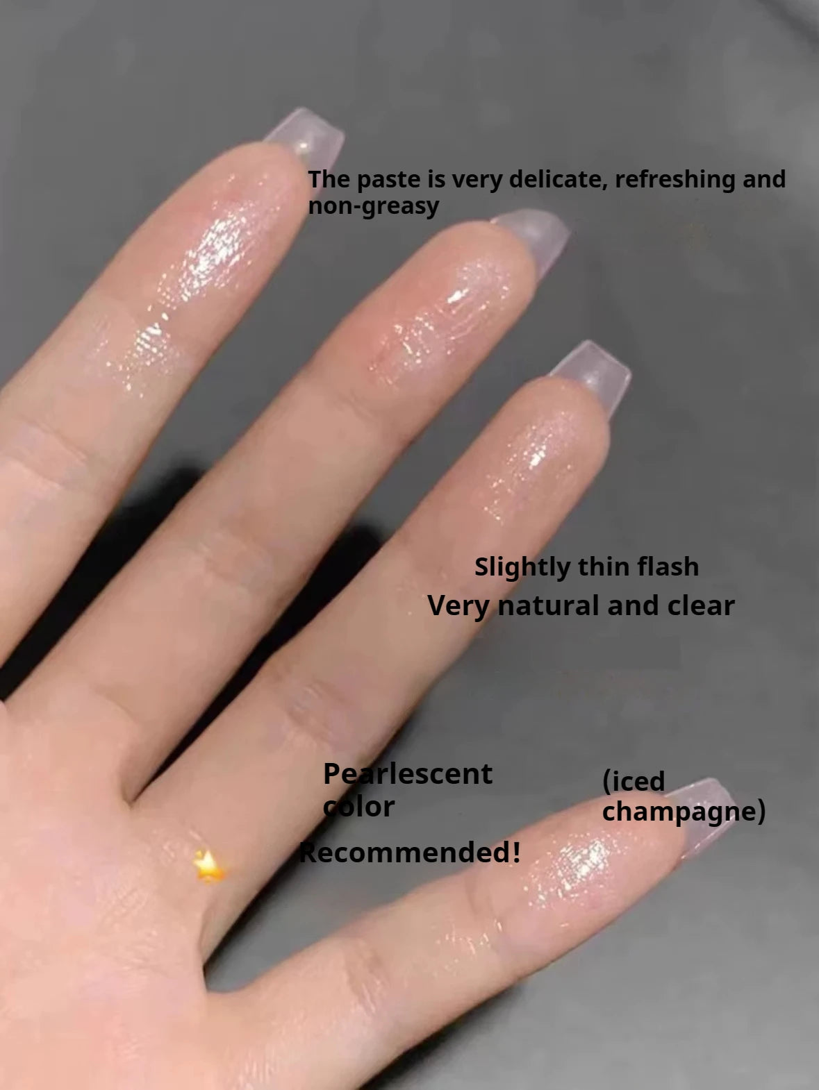 KAXIER High Gloss Stick Highlighter Blush Water Light Shimmer Waterproof Face Contour Illuminator Brighten Contouring Rouge