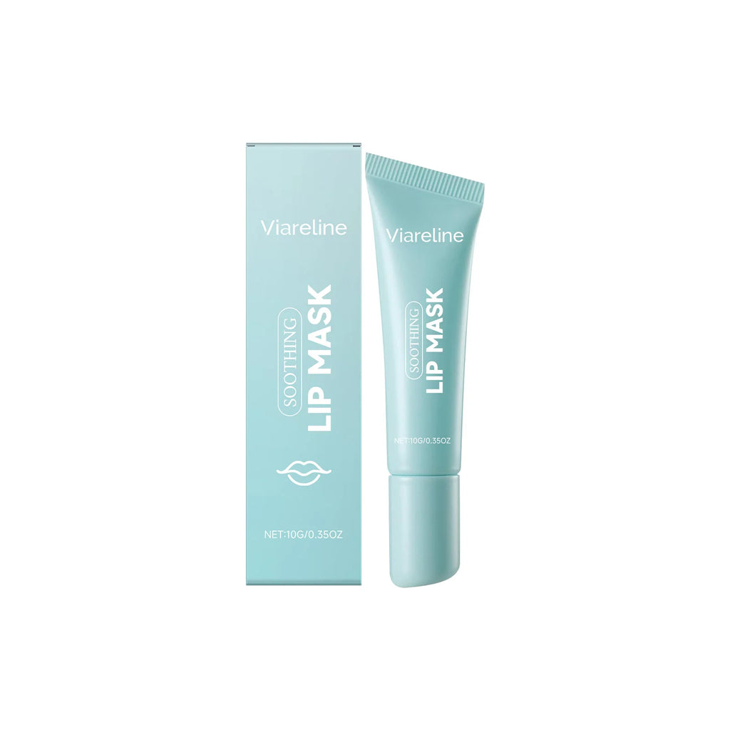 Hydration Lip Mask Non-Sticky Plumping Overnight Repair with Hyaluronic Acid Vitamin E For Dry Chapped Lips Blurs Lines Vegan