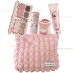 Flower Knows Strawberry Cupid Collection Makeup Kit Full Professional Face Palette Blush Eyeshadow Lip Cream Solid Perfume Sets