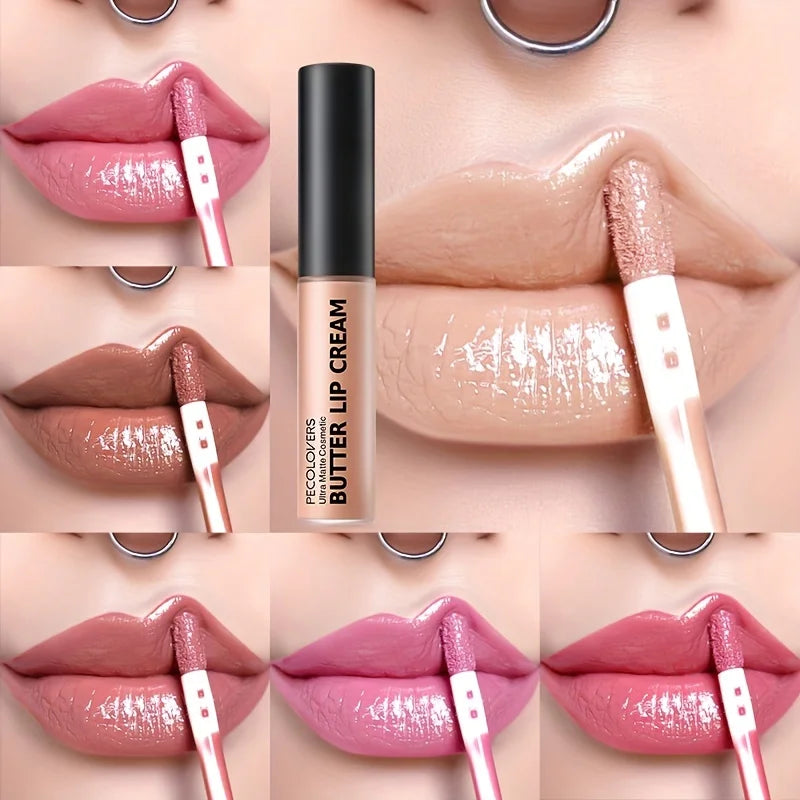 1PC Waterproof Liquid Lipstick 21 Color Vitamin E Makeup Sets Lip Glosses Lip Plumpers
