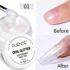 PUENTE 5ml Metallic Painting Liner Gel Polish Bright Mirror Effect Semi-Permanent UV Nail Varnish For Stunning French Nail Art