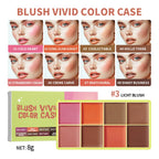 8 Colors Cream Highlighter Palette for Highlight Face Brighten Highlighter Blush Shimmer Waterproof Makeup Tool Cosmetics