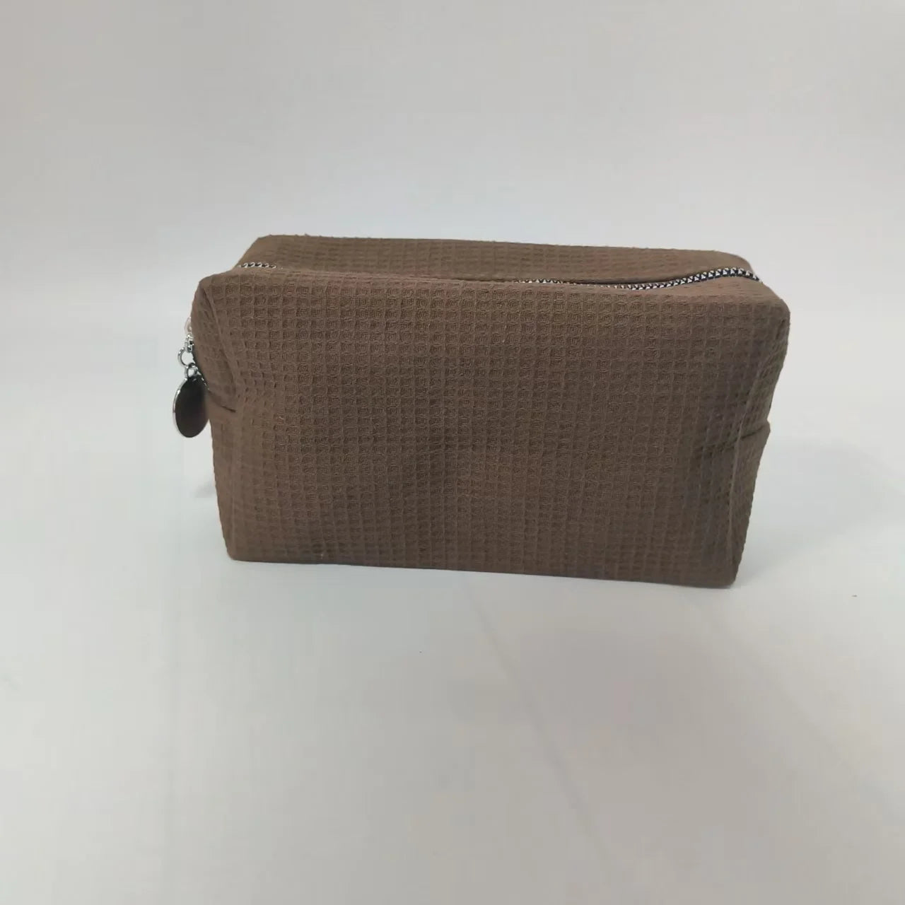 New Waffle Cosmetic Bag, Personalized Monogrammed Toiletry Bag, Embroidered Make Up Bag,Bridesmaid Makeup Bag, Wedding Gifts