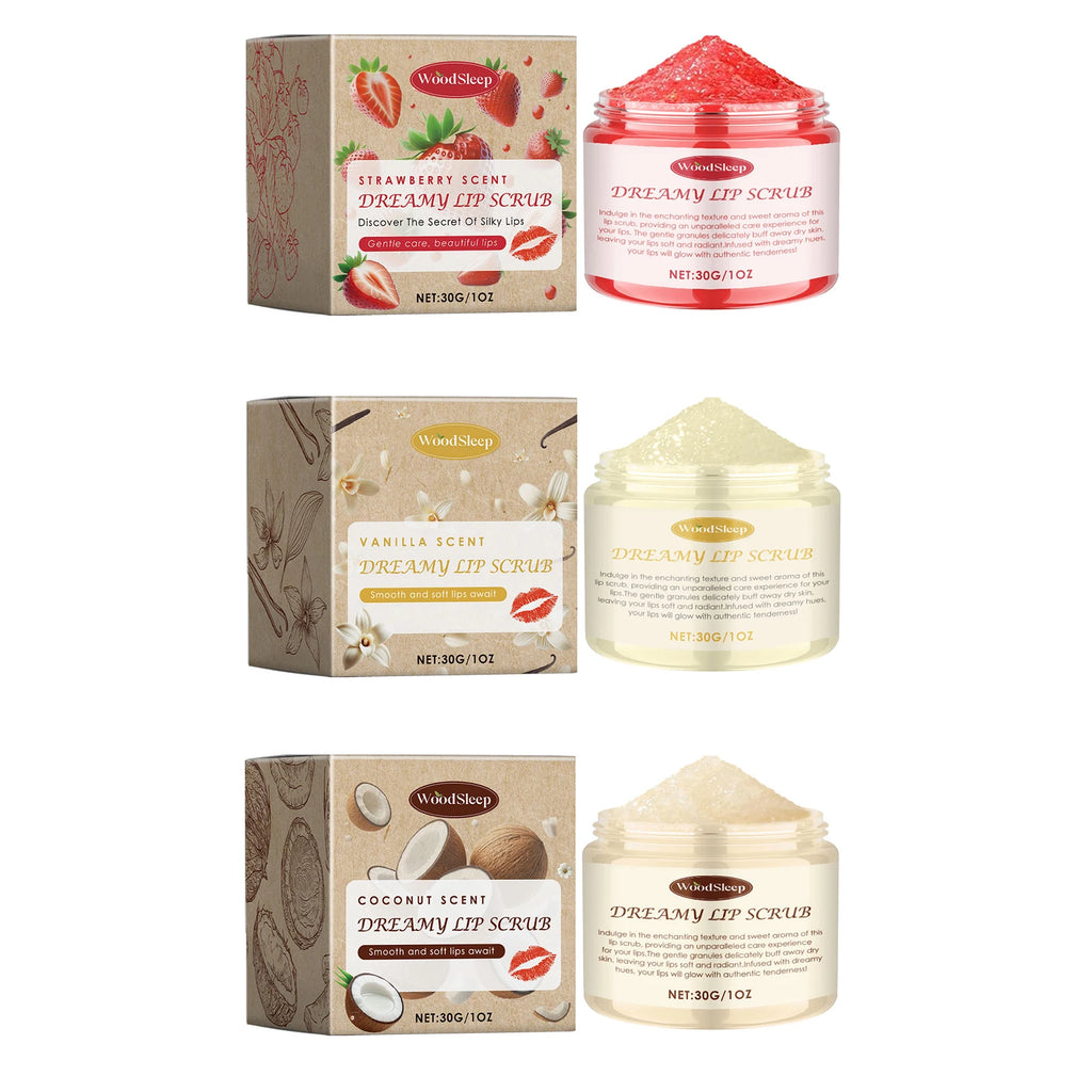 Gentle Lip Exfoliator Scrub Moisturizing Repair Chapped Lips Brighten Lip Color Non Greasy All Seasons Travel Lip Treatment