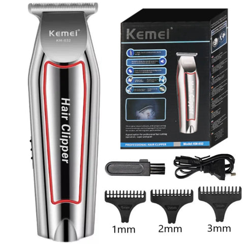Kemei Professional Hair Trimmer Electric Beard Trimmer For Men Hair Clipper Hair Cutter Machine Haircut Grooming Kit KM-032