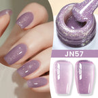 BORN PRETTY 83 Colors 10ml Jelly Nude Gel Nail Polish Autumn Amber Semi Transparent Manicure Soak off UV LED Nails Gel Varnish