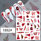 Nail Art Sticker Angel Flower Pattern Stickers Cupid Self-Adhesive Nail Decals Stickers Decoration Press on Nails Accessories