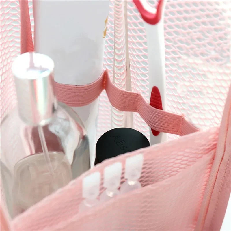Women EVA mesh Cosmetic Bag Travel Storage Makeup Bag Organizer Female Make Up Pouch Portable Small Large Toiletry Beauty Case