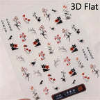 1PCS White French Manicure Strip Nails Sticker Stencil Guide French Nail Art Decals Form Fringe DIY Line Tips Decoration Tools
