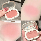 Face Blusher Matte Natural Cheek Tint Brighten Face Contouring Waterproof Cosmetics Blush Powder Soft Female Makeup 1pcs Blusher
