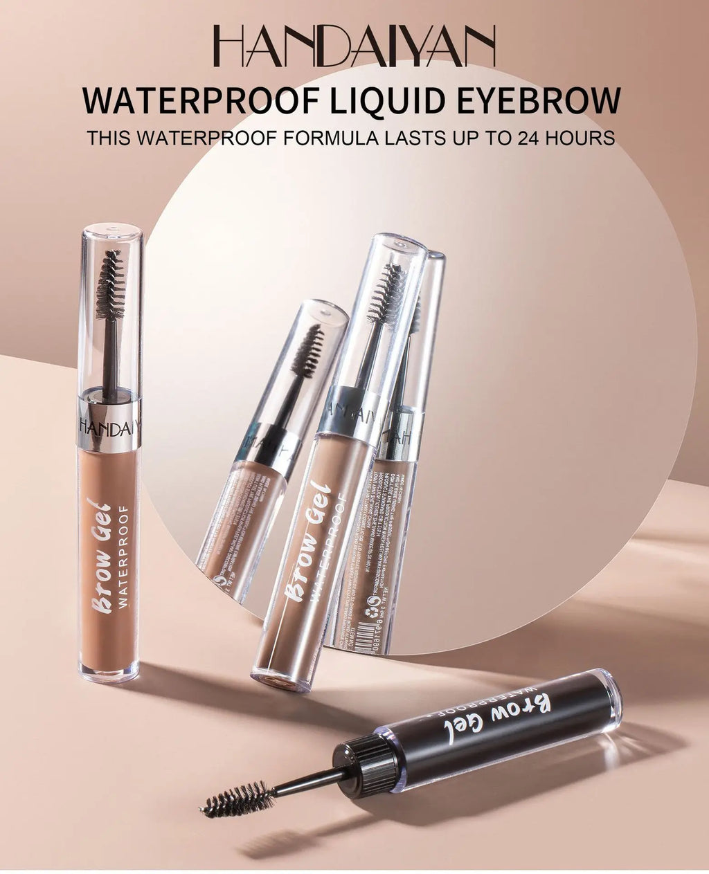 Eyebrows Gel Pen Eyebrow Cream Long Lasting Waterproof Tattoo Liquid Black Eye Brow Makeup Pencil
