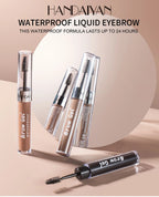 Eyebrows Gel Pen Eyebrow Cream Long Lasting Waterproof Tattoo Liquid Black Eye Brow Makeup Pencil