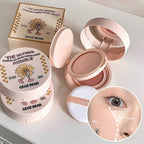 2-in-1 Double Layer Cushion Foundation Pressed Powder Natural Lasting Brightening Gege Bear Concealer Loose Powder Cushion Cream