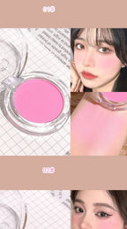 Monochrome Blush Palette Rose Orange Soft Mist Girl Blusher Powder Natural Face Makeup Matte Peach Rouge Contour Shadow Palette