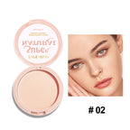 8 Color Matte Face Pressed Powder 24 Hours Oil Control Natural Setting Powder Foundation Full Coverage Waterproof Lasting Makeup