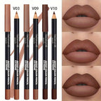 3pcs/Set Lip Liner Set,Long Lasting Matte Waterproof Lipstick Lip Liner Waterproof Lip Liner Set Women Lip Cosmetics