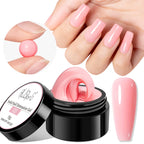 AWStorG 1Pcs/5Pcs 15g Non Stick Hand Extension Gel Nail Polish Carving Flower Nail Art Shaping Solid Acrylic Nail Gel Varnish