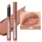 Highly Pigmented Long-Lasting Matte Lipstick Crayon - Available In Berry, Coral, Pink, And Red Shades