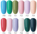Venalisa HEMA TPO FREE Nail Gel Polish Glitter Gorgeous Full Coverage Soak Off UV LED French Nail Jelly Pink Nude Collection
