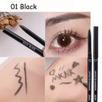 5 Colors Eyeliner Pencil Waterproof Long-lasting Blue Black Brown Easy Wearing Eyeliner Pen