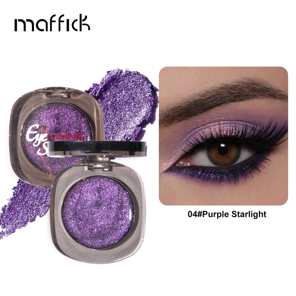 Single Color Eyeshadow Natural Big Eyes Colorful Shiny Highlight Waterproof Women Makeup Beauty Tools